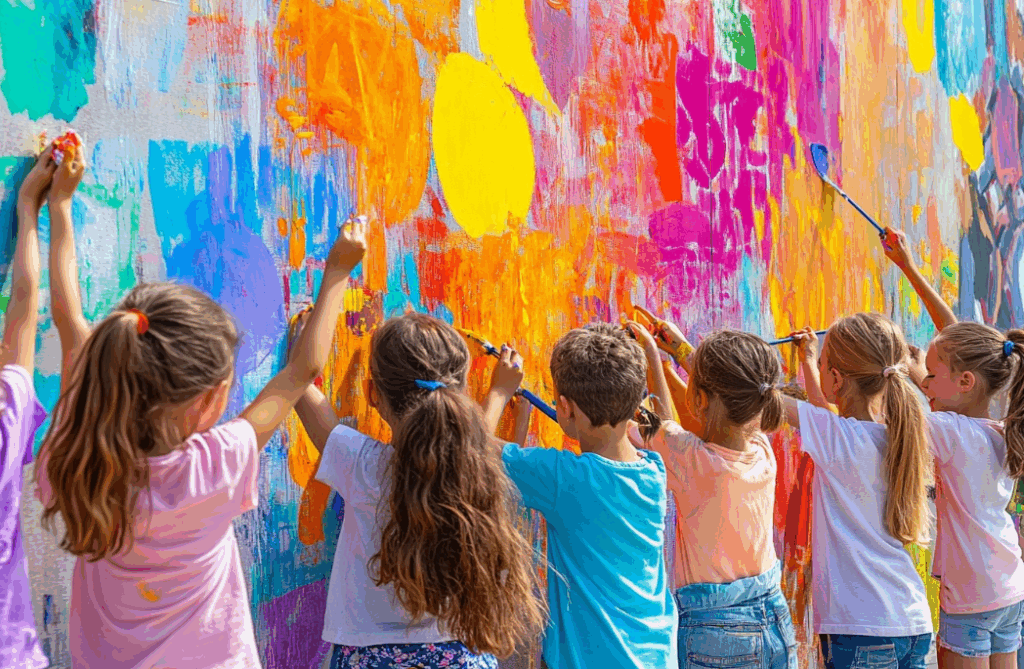 Paint the Sky Mural Day